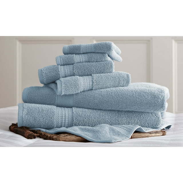 700 GSM Luxury Spa Collection 100-percent Cotton 6-piece Towel Set ...