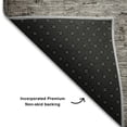 thumbnail image 5 of Addison Rugs Mayfield Premium Machine Washable Transitional Modern Chocolate Rectangle Rug, 5' x 7'6", 5 of 6