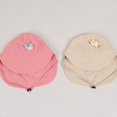 thumbnail image 6 of Krdevn Cartoon Bear Kids Neck Flap Sun Hat UPF 50+ Adjustable Chin Strap Breathable Beach Fisherman Cap Toddler Boys Girls, 6 of 9