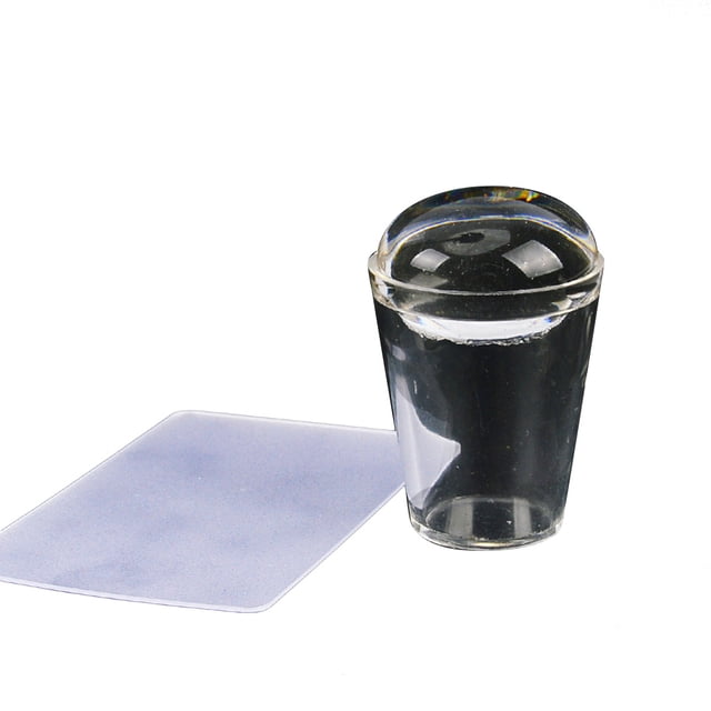 fastboy Transparent Soft Stamper Scraper Set Nail Art DIY Print Template Manicure Accessories