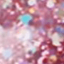 Pink glitter