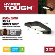 Hyper Tough 5000 Lumen Motion Sensor Solar Street Light