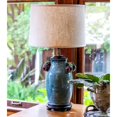 thumbnail image 6 of 15" Dark Wheat Throwback Drum Linen Lampshade, 6 of 6