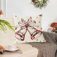 thumbnail image 1 of MORESEC Christmas Tree Throw Pillow Covers 18X18 Inch - Festive House Decor For Couch Sofa And Office - Machine Washable Polyester Zip Closure No Inser Savings Clearance, A, 1 of 5