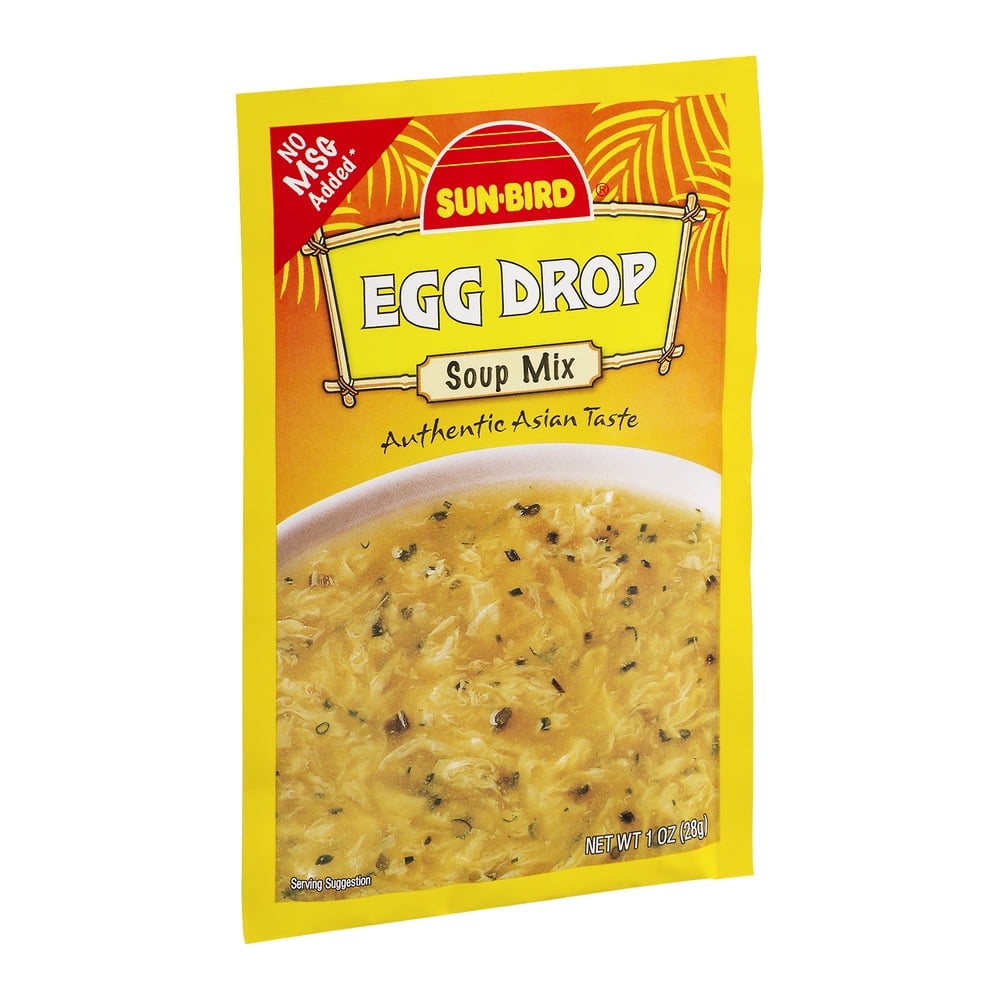 Pack of 24, Sunbird Egg Drop Soup Mix, 1 oz