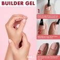 thumbnail image 5 of LOOKY| Builder Nail Gel | Long-Lasting Builder Gel for your Flawless Nail Extension |Professional Salon Quality | Easy Application Bottle | Love |15ml, 5 of 5