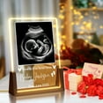 thumbnail image 4 of Personalized Ultrasound Picture Frame LED Night Light, Pregnancy Gift for New Moms To Be, Custom Acrylic Plaque with Sonogram Photo, Gender Neutral Love at First Sight Baby Keepsake Nursery Decor, 4 of 8