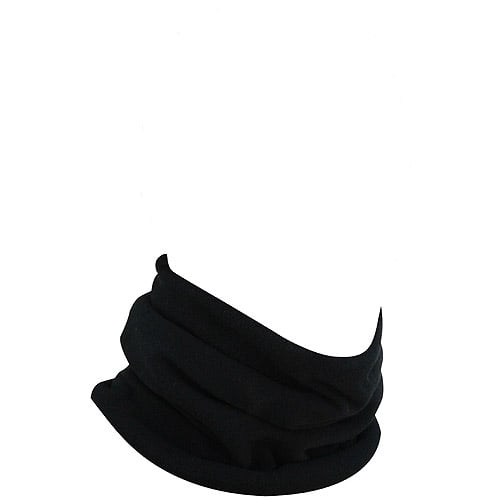 Zan Headgear Neck Gaiter Microfleece, Black by Zan Headgear