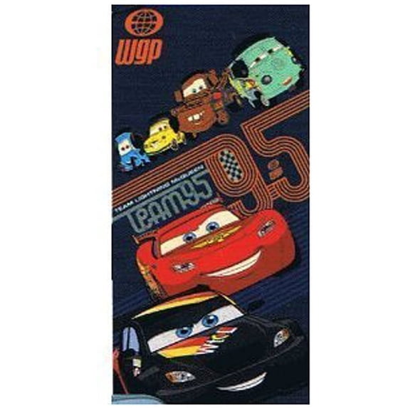 Disney Cars Towel - Cars 2 USA Fiber Reactive Beach Towel