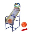 thumbnail image 2 of Arcade Basketball Game Juego de baloncesto y pelotas fáciles de configurar el juego deportivo al aire libre para niños Regalos de cumpleaños Con 2 bolas, 2 of 8
