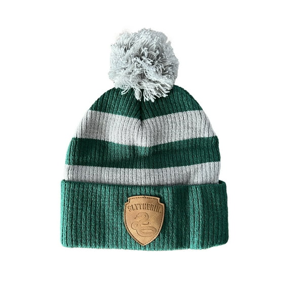 Harry Potter Slytherin Crest Pom Beanie