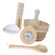 thumbnail image 4 of Kit De Cubo Y Cucharón De Madera Para Sauna, Juego De Accesorios Para Sauna De Baño Y Vapor, 4 of 9