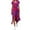 Red, variant on TJAZFJPA Knee Length Dresses for Women Women's Vacation Polka Dot Printed Tie Waist V Neck Mid Length Short Sleeved Dress Ballet Dress Smocked Dresses for Women