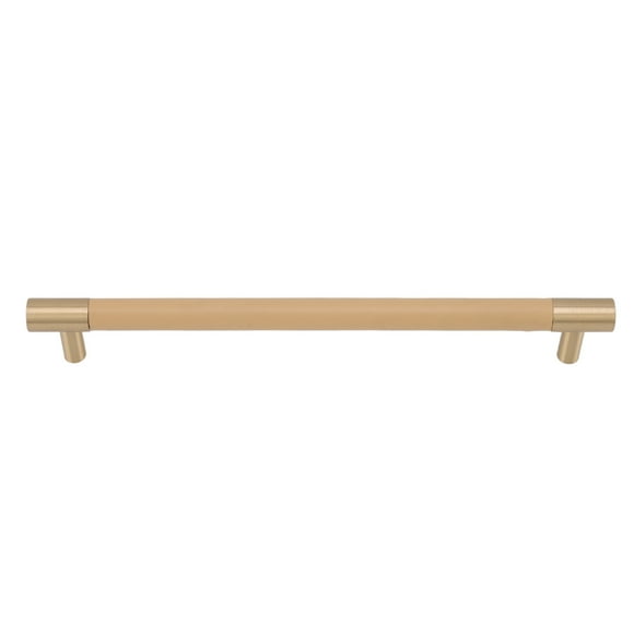 Cabinet Knob, Easy To Install 224MM Hole Pitch Cabinet Door Handle For Drawers Beige,Light Brown