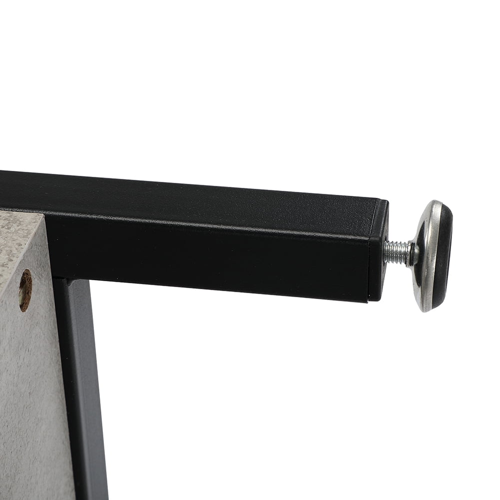 Resenkos Industrial Nightstand Set of 2 with Storage Shelf , Metal Frame Bedside Table for Bedroom Gray Resenkos Industrial Nightstand Set of 2 with Storage Shelf , Metal Frame Bedside Table for Bedroom Gray