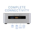 thumbnail image 2 of Refurbished Intel NUC5i5RYH Mini Desktop, Intel Dual-Core i5-5250U Upto 2.7GHz, 16GB RAM, 1TB SSD, MiniDP, MiniHDMI, Wi-Fi, Bluetooth, Windows 10 Pro, 2 of 4