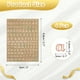 thumbnail image 2 of 4 Hojas de Calcomanías de Letras 0.18" Calcomanías de Letras Mini 3D Aleación Autoadhesivas (Oro Rosa, Minúsculas), 2 of 7
