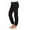 Black, variant on Juicy Trendz Women's Casual Cargo Jogger Pants & Trouser with Multi-Pockets, Elastic Waist, for Hiking & Outdoor Workwear Black L