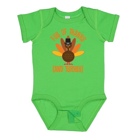 

Inktastic Thanksgiving Dinner Holiday Turkey Gift Baby Boy or Baby Girl Bodysuit