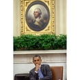 thumbnail image 2 of President Barack Obama Listens To Advisors In The Oval Office. Aug. 18 History (18 x 24), 2 of 2