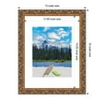 thumbnail image 2 of Antique Bronze Wood Picture Frame, Photo Frame, Art Frame, 2 of 10