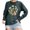 Green, variant on HUITKMM Winter Sweaters for Women 2025 Women's Fashionable Printed Crew Neck Hoodie XXL