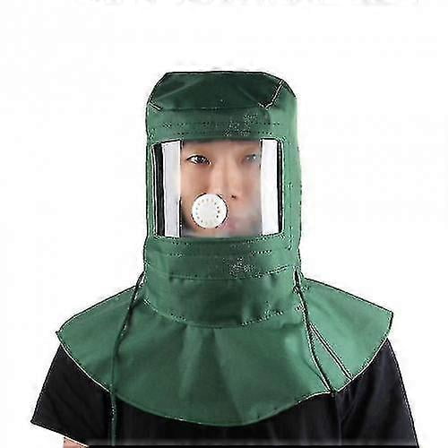 Blasting Hood Sand Abrasive Grit Shot Sand Blaster Mask Anti Dust Equipment