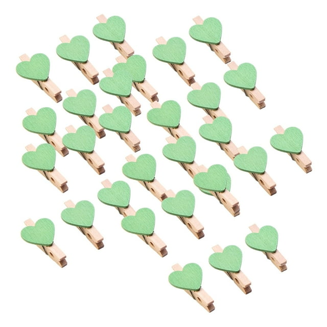 30 piezas de clips de para fotografía, Mini papel fotográfico para manualidades, clavijas de bricolaje para colgar fotografía, soporte Gloria Mini clips de fotos