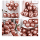thumbnail image 3 of Decoracion Fiesta Cumpleaños #12 Metal Globos 50 Xtellar rosa, 3 of 3