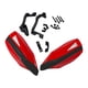 thumbnail image 5 of Paramanos de motocicleta, protectores de freno, resistentes al viento, ligeros, de alta resistencia. Rojo, 5 of 8