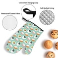 thumbnail image 3 of Sikiie Kawaii Sushi Oven Mitts and Pot Holders, Silicone Oven Gloves, Heat Resistant Oven Mitts 4Pcs Set, 3 of 6