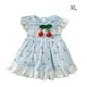 thumbnail image 3 of Ropa de mascotas vestidos transpirables mascotas ropa de moda faldas de moda encantador patrón de animales trajes trajes fiesta suministros de ocio azul xl Advancent PT000682-05, 3 of 7