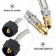 thumbnail image 2 of 1 par RV Propano Manguera Durable Camper Gas Line Reemplazo de propano de reemplazo, 2 of 5