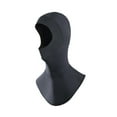 thumbnail image 2 of Capucha de traje de neopreno Colamx buceo cuello extendido gorro negro, 2 of 8