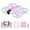 Pink, variant on Contixo F15 Astro Mini Drone with 2.4" Screen Remote – Dual Camera, Live Video Display, Optical Flow Hover, One-Key Takeoff/Landing, 360° Stunts, 2 Batteries, Beginner Drone for Kids & Adults - Blue