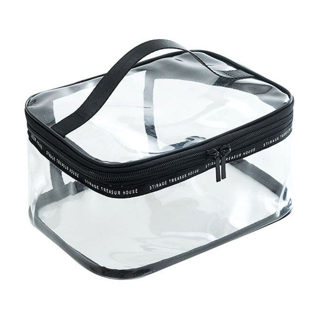 PVC Transparent Eau Splash Proof Outils de Maquillage Sac Organisateur Sac de Rangement Multifucational
