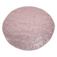 thumbnail image 3 of Mantel de lentejuelas de 47'' en oro rosa brillante para bodas y banquetes, redondo y radiante, 3 of 4