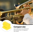 thumbnail image 4 of BRIGHTFUFU 20pcs Trombone Practice Bumper Silicone Mute Pads Yellow for Professionals, 4 of 8
