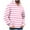 Mens Hoodies & Sweatshirts Pink 01, variant on Stripe Hoodies for Men with Front Pockets Trendy Pullover Long Sleeve Fleece Lined Sweatshirts Casual Loose Comfort Basic Hoodie
