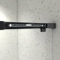thumbnail image 2 of 54-Inch Frameless Double Sliding Shower Door Matte Black with Adjustable Soft-Close, 8mm Tempered Glass, Nano-Easy Clean & Anti-Burst Film for Safe Installation, 2 of 8