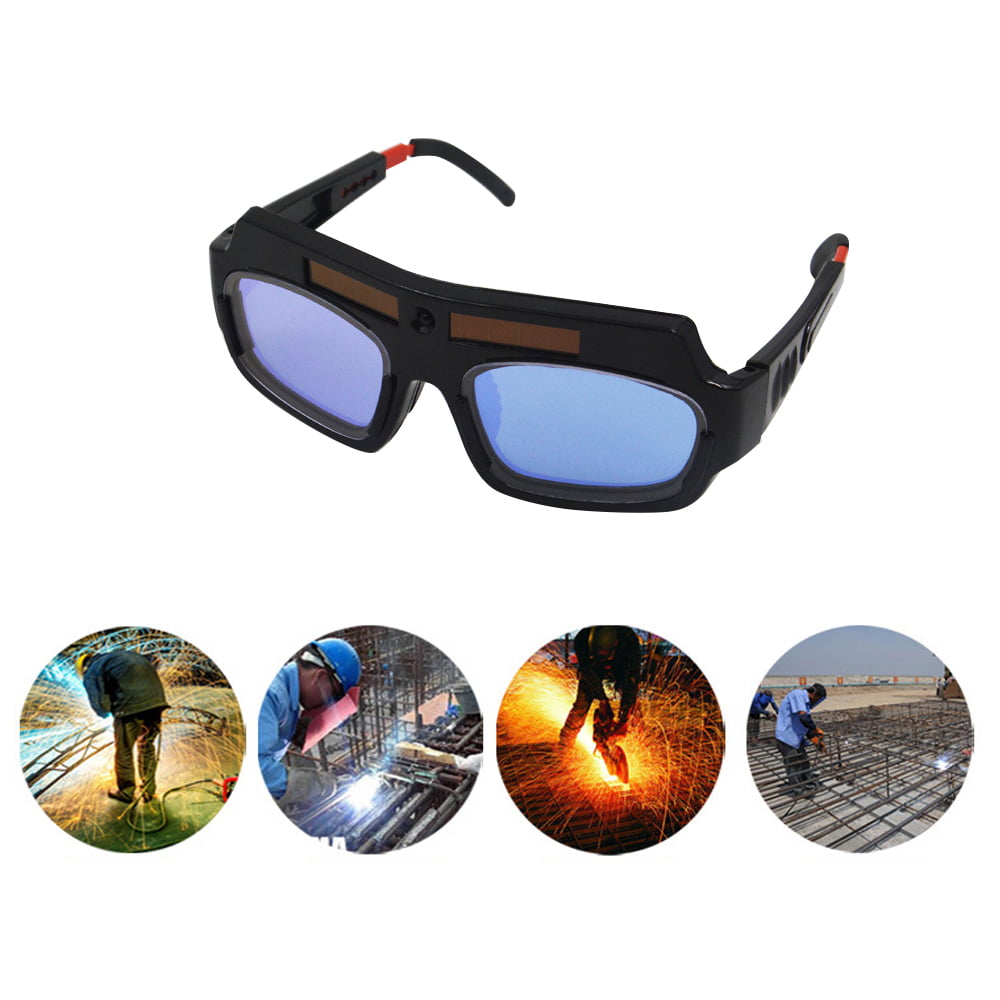 Solar Powered Auto Darkening Welding Mask Helmet Eyes Goggle Welder Glasses US 