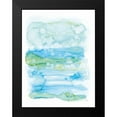 thumbnail image 2 of Averinos, Melissa 12x14 Black Modern Framed Museum Art Print Titled - Drifting By I, 2 of 5