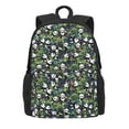 thumbnail image 2 of Zufioo Fun Panda Playing With Bamboo Leaves Pattern Adult Backpack,Wear-resistant and Breathable Multi-pocket Backpack, Suitable for Travel, Business and Outdoor Activities, 2 of 9
