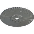 thumbnail image 3 of 36 1/4"OD x 1 7/8"P Melonie Ceiling Medallion (Fits Canopies up to 6 1/4"), Hand-Painted Silver, 3 of 6