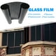 thumbnail image 3 of Película de vidrio Película protectora solar para el hogar Perspectiva unidireccional (Negro 60x200cm), 3 of 9