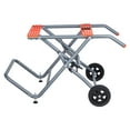 thumbnail image 2 of KFFKFF Mobile Table Saw Stand, Supports up to 350 lbs, Collapsible Table Saw Station with 8-Inch Rubber Tires, Robust Build, Convenient Storage, Compatible with Various Table Saw Brands, 2 of 9