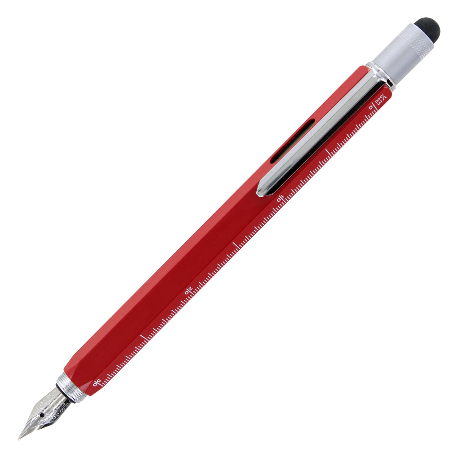 Monteverde Tool Pen One Touch Stylus 9-Function Ballpoint Pen New Black 