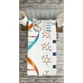 thumbnail image 3 of Ambesonne Science Quilted Bedspread Set 2 Pcs, Biochemistry Fun, Twin Size, Multicolor, 3 of 3