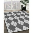 thumbnail image 2 of Ahgly Company Indoor Rectangle Patterned Carbon Gray Area Rugs, 3' x 5', 2 of 6