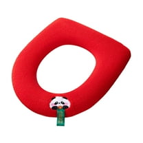 Thickened Toilet Seat Cover, Heated Toilet Seat, Soft Memory Foam, Warmth Control, Modern Design, Universal Fit, Home Bathroom Use, Comfortable Cushion Top TOPLIU